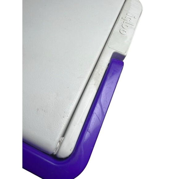 Igloo Polar Six teal purple ice chest insulated USA small lunch box 6 pack 1997 - Picture 6 of 12